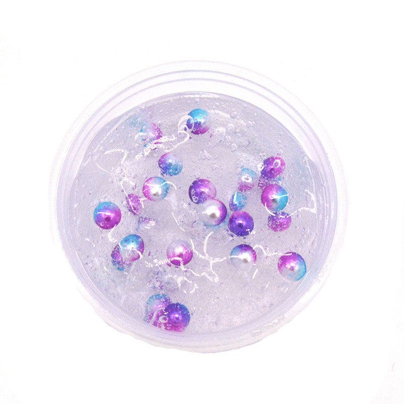 4pcs Kiibru Slime Pearl Star Glitter Simulated Crystal Mud Jelly Plastelin Poklon Igračka Za Ublažavanje Stresa