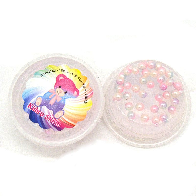 4pcs Kiibru Slime Pearl Star Glitter Simulated Crystal Mud Jelly Plastelin Poklon Igračka Za Ublažavanje Stresa