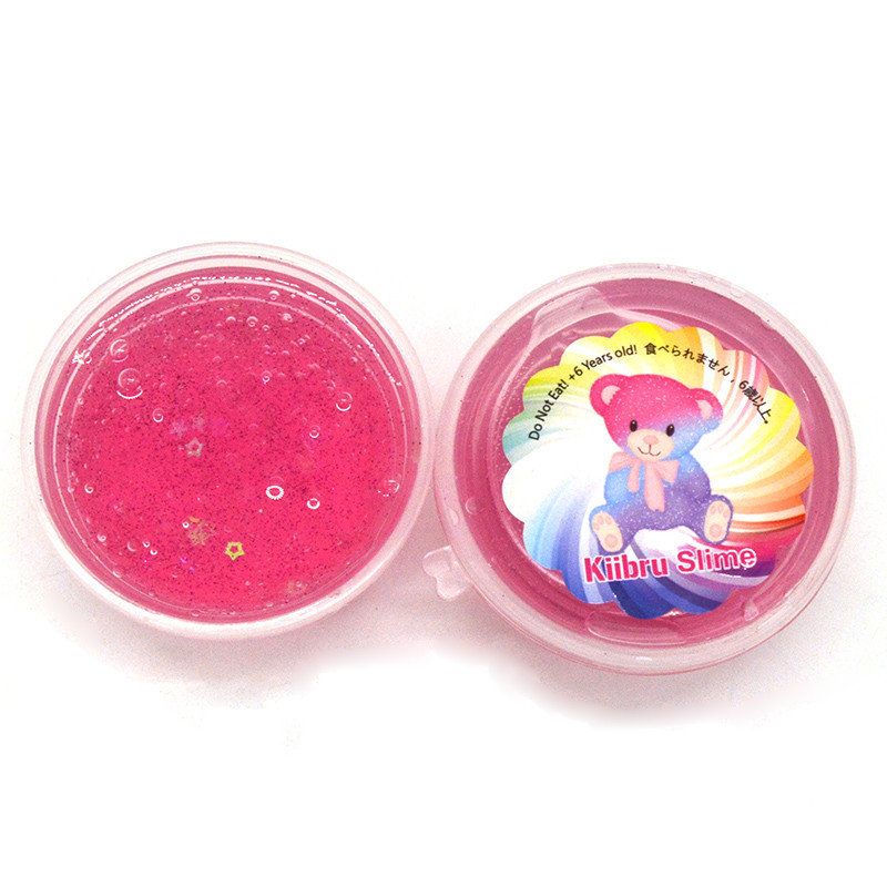 4pcs Kiibru Slime Pearl Star Glitter Simulated Crystal Mud Jelly Plastelin Poklon Igračka Za Ublažavanje Stresa