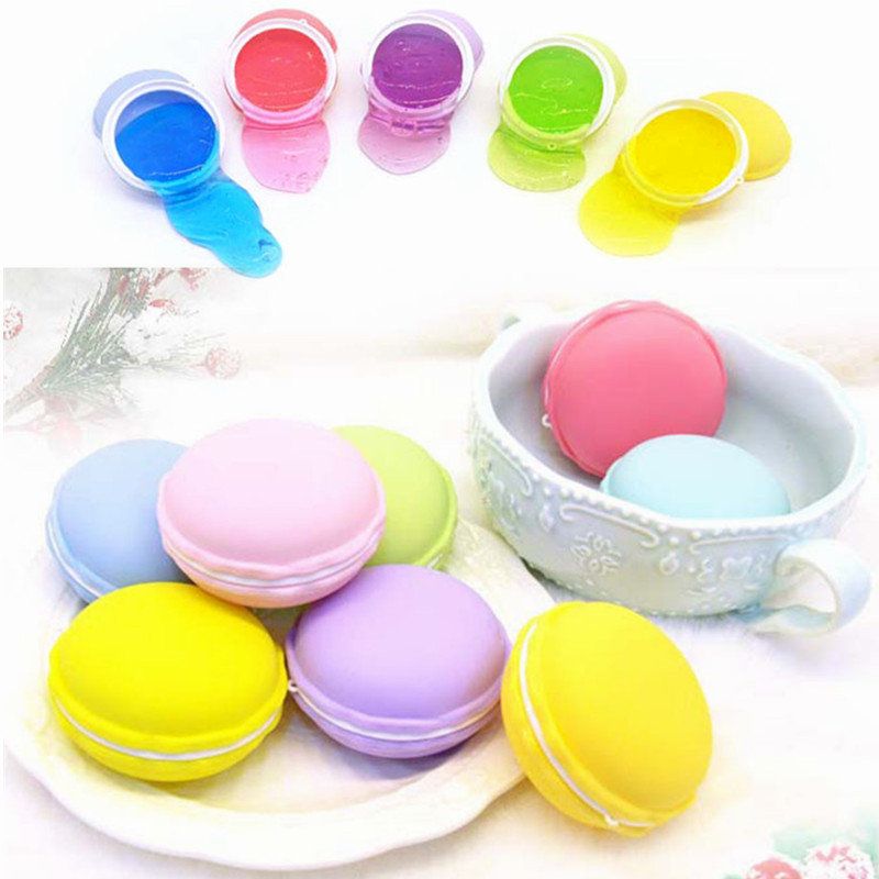 6pcs Macaron Slime Macaroon Crystal Clay Gumeno Blato Inteligentna Ručna Guma Plastelin Diy Igračka Na Dar