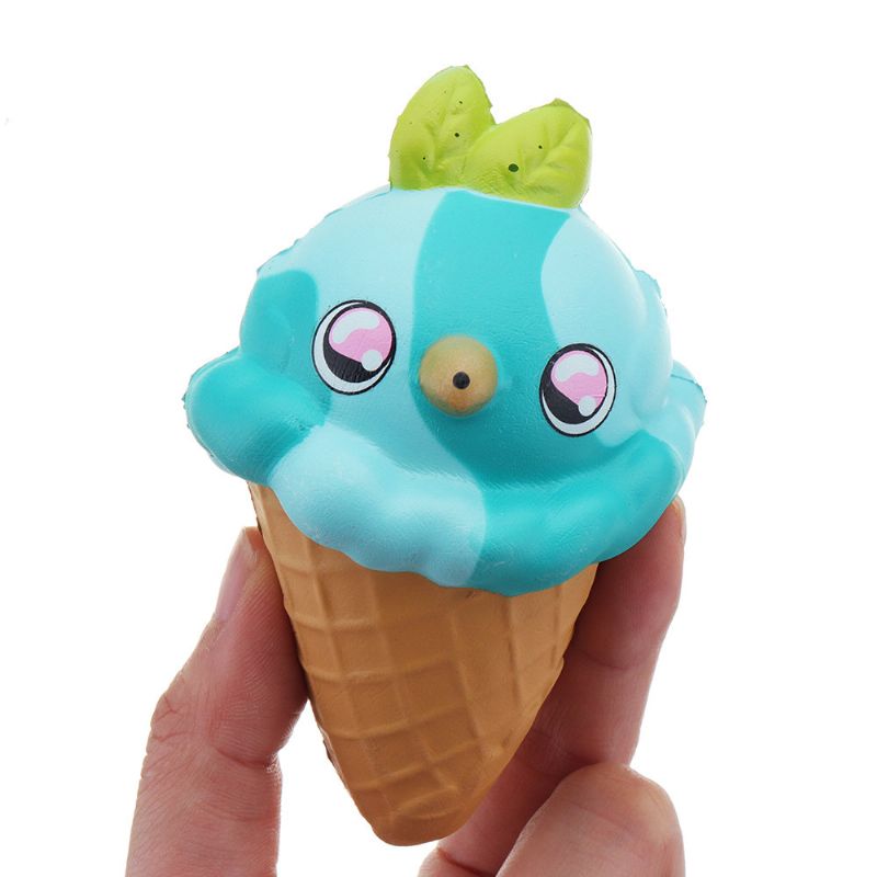 Bird Ice Cream Squishy Slow Rising Squeeze Toy Stres Gift Zbirka