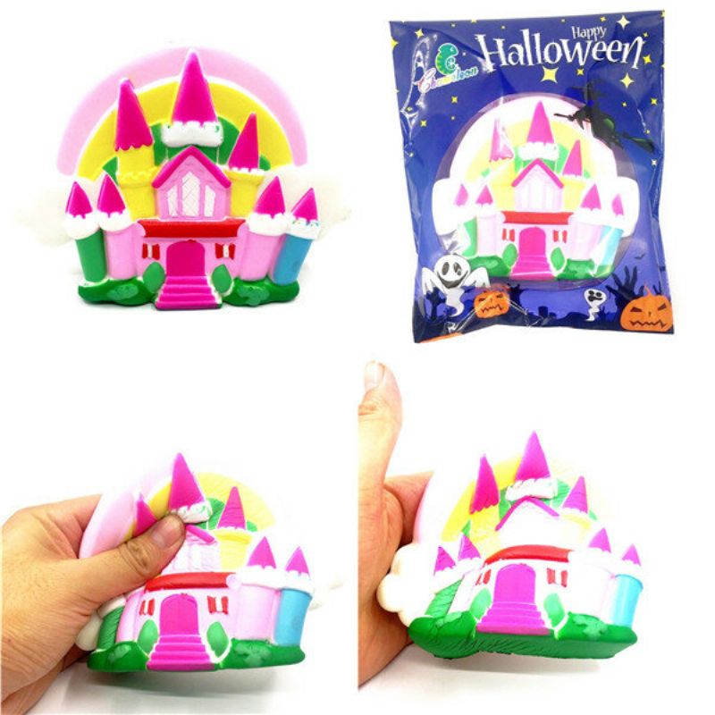 Chameleon Squishy Halloween Castle Sporo Rastuća Igračka 16x11x4 cm S Originalnim Pakiranjem