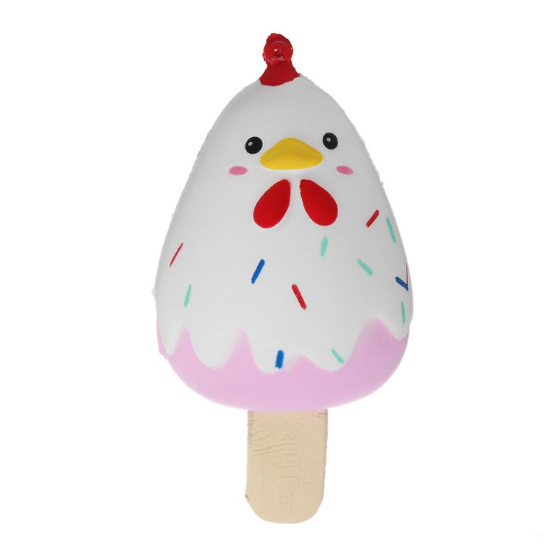 Chick Popsicle Ice-lolly Squishy Slow Rising Mekana Igračka S Pakiranjem