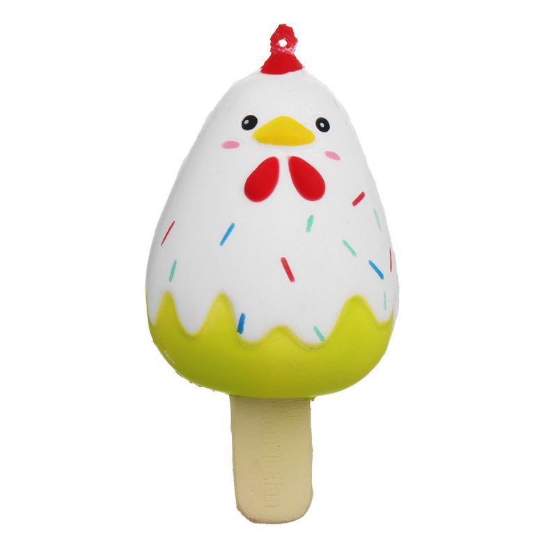 Chick Popsicle Ice-lolly Squishy Slow Rising Mekana Igračka S Pakiranjem