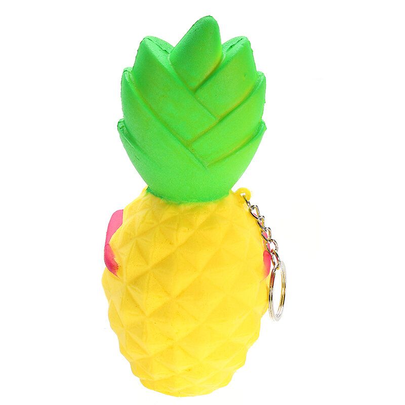 Cool Pineapple Squishy Slow Rising Toy Tag Soft Squeeze Collection Poklon Dekor Igračka