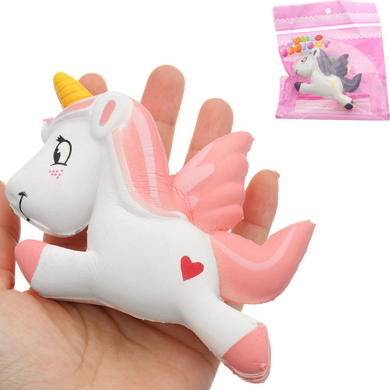 Crtani Pegasus Squishy Slow Rising S Pakiranjem Zbirka Poklon Mekana Igračka