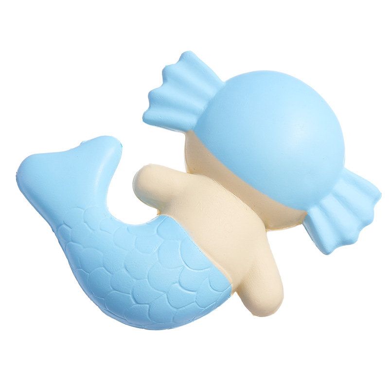 Cutie Squishy Mermaid Toys Mirisna Torta Od Kruha Super 19cm Mekana Sporo Rastuća Originalno Pakiranje