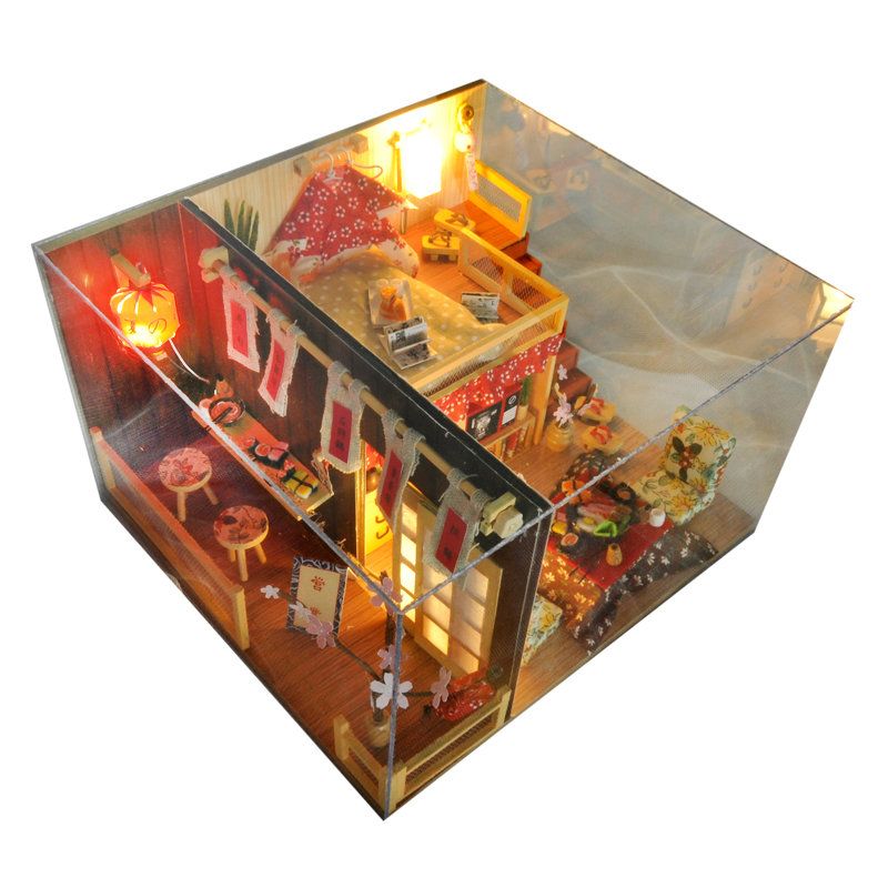 Diy Setovi Sakura Monogatari Kuća S Led+poklopcem Model Kućnog Namještaja