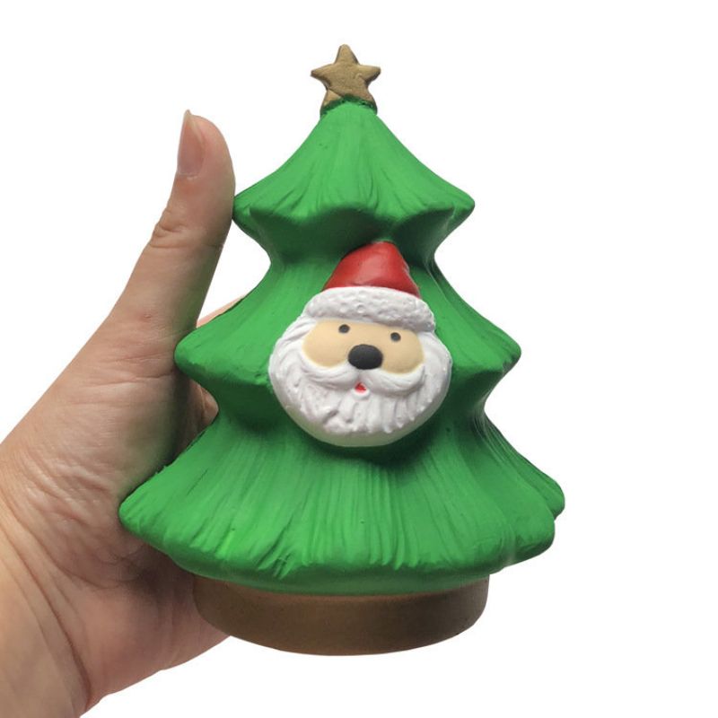 Djed Mraz Božićno Drvce Squishy Božićni Dar Kolekcija Ukrasa S Pakiranjem
