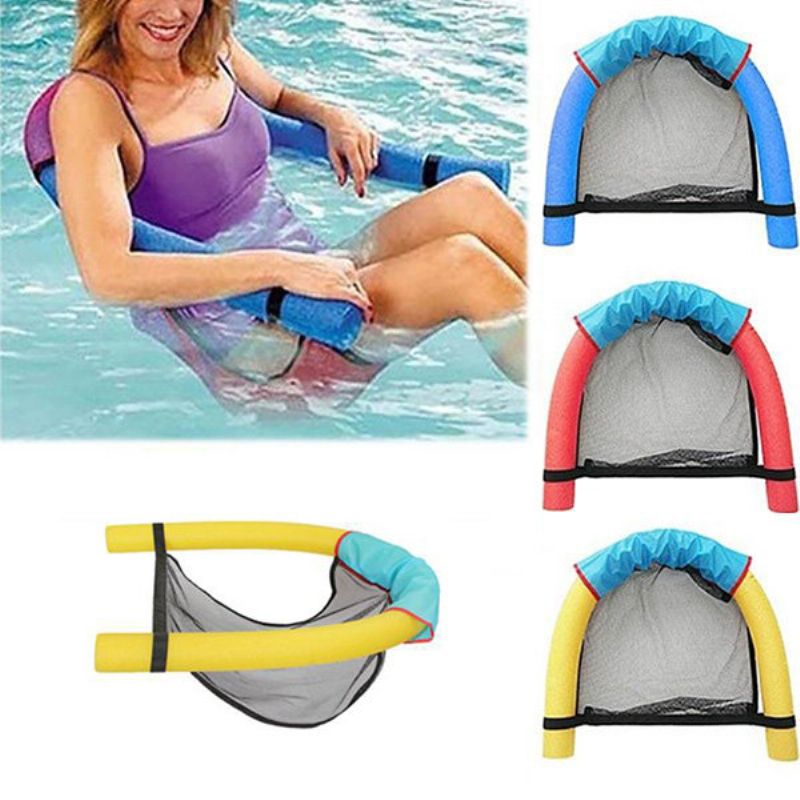 Dual Swimming Noodle Pool Plutajuća Stolica Odvojivi Krevet Plutajući Pjenasti Štap Alat Za Pomoć U Plivanju Na Plaži