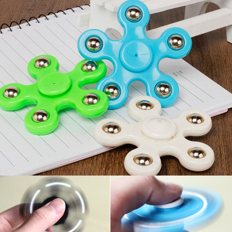 Ecubee Abs Edc Fidget Hand Spinner Gadget Finger Focus Reduce Stress