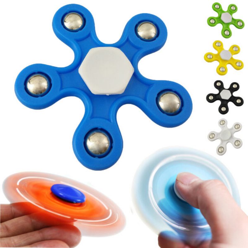 Edc Fidget Spinner Hand Finger Focus Reduce Stress Gadget