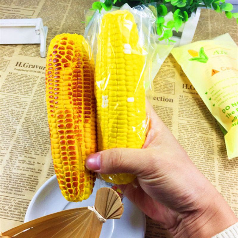 Eric Squishy Corn 16 cm Slow Rising Vegetable Kolekcija S Originalnim Pakiranjem Poklon Igračka