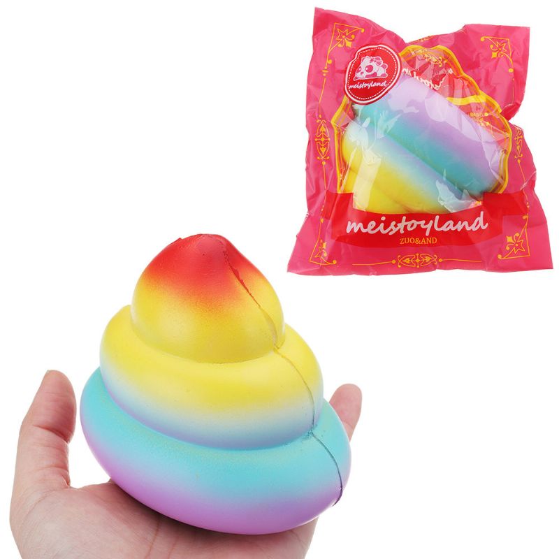 Galaxy Poo Squishy Slow Rising With Packaging Collection Gift Toy