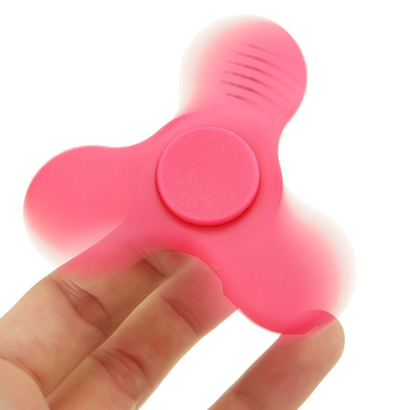 Hand Spinner Naplativ Music Led Fidget Finger Focus Reduce Stress Gadget