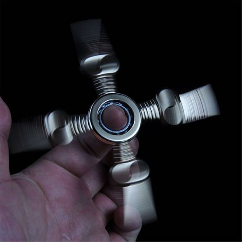 Hand Spinner Tri Fidget Metal Finger Spin Focus Edc Igračke Za Rotiranje Za Ublažavanje Stresa