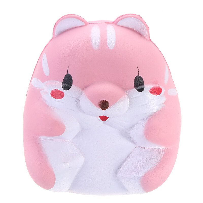 Hrčak 8 cm Slow Rising Squishy Tag Cute Animals Collection Poklon Dekor Igračka