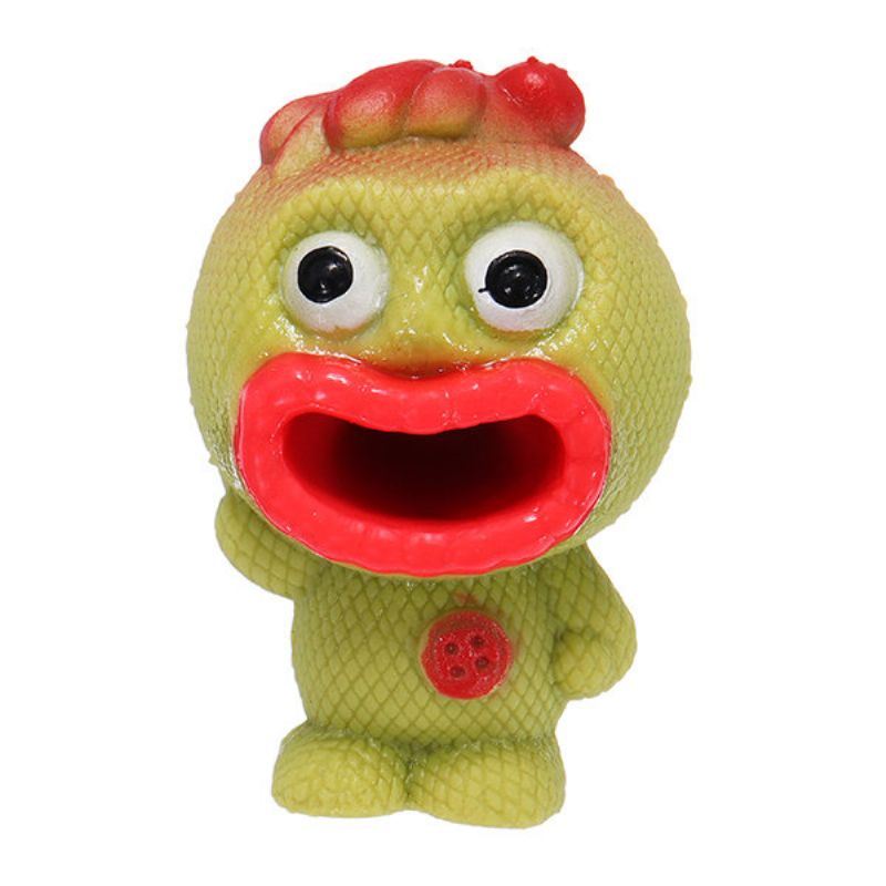Iskačući Izvanzemaljac Squishy Sredstvo Za Ublažavanje Stresa Zabavni Poklon Igračke Za Ventilaciju Sluz Za Velika Usta