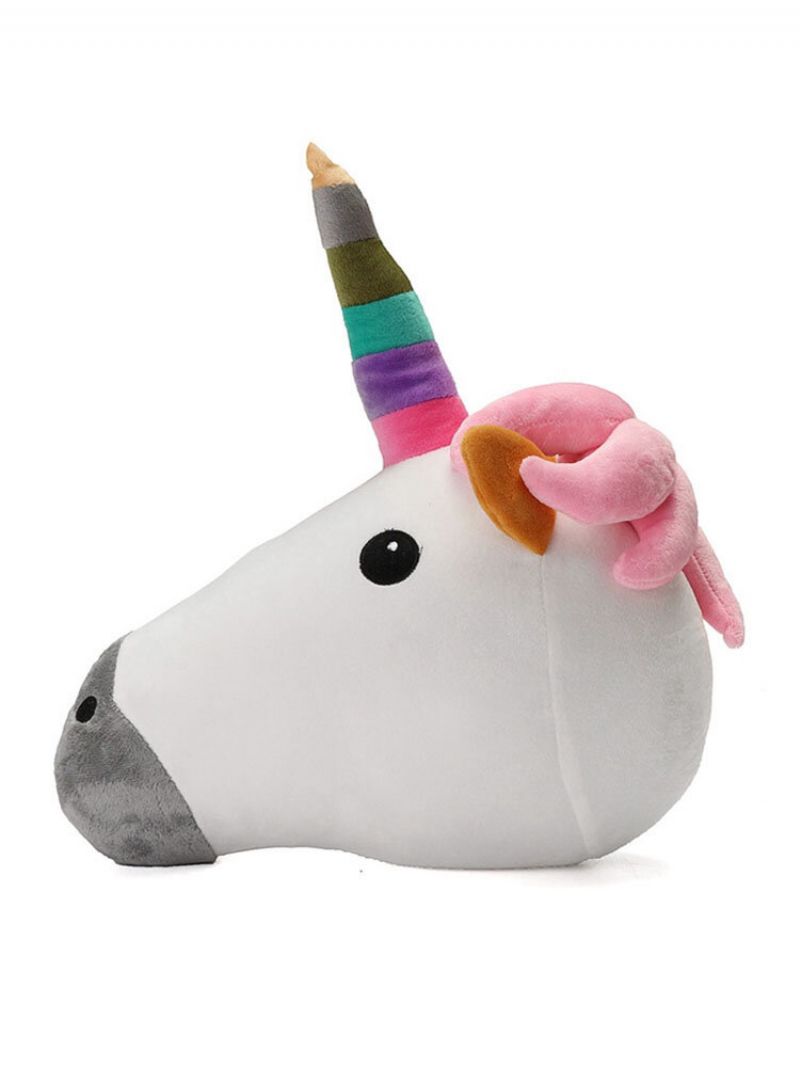 Jednorog Emoji Jastuk Rainbow Pink Poop Emoticon Jastučić 32 cm