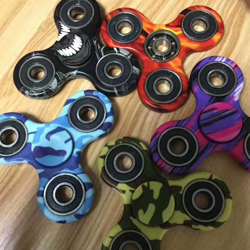 Kamuflažni Rotirajući Fidget Hand Spinner Adhd Autizam Vrhovi Prstiju Prsti Žiroskop Smanjenje Stresa