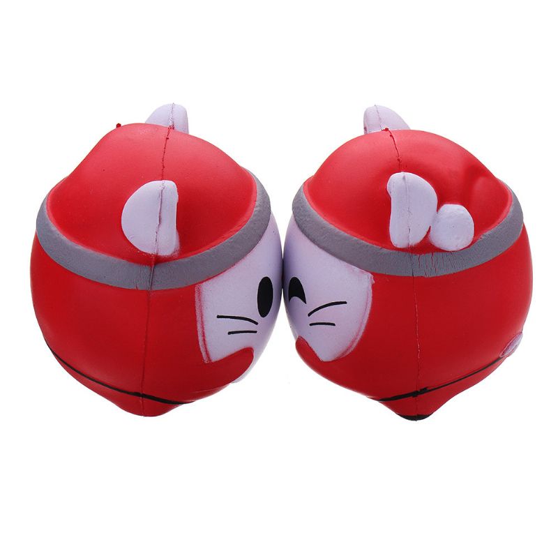 Kawaii Christmas Cat Squishy Soft Slow Rising With Packaging Collection Poklon Igračka