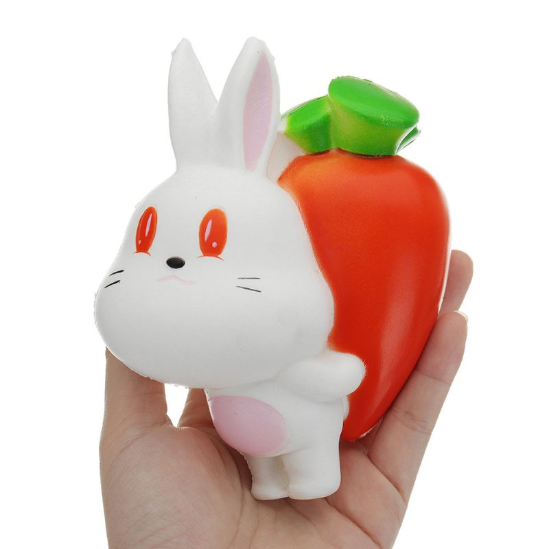 Kawaii Radish Rabbit Squishy Igračka Koja Se Sporo Diže S Pakiranjem Poklon Za Kolekciju