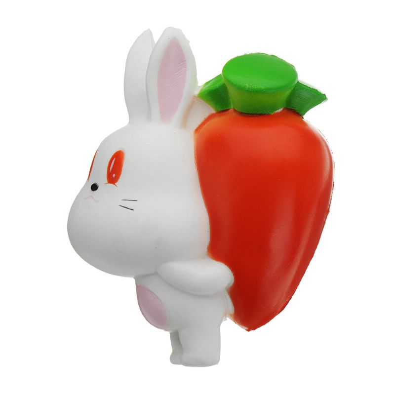 Kawaii Radish Rabbit Squishy Igračka Koja Se Sporo Diže S Pakiranjem Poklon Za Kolekciju