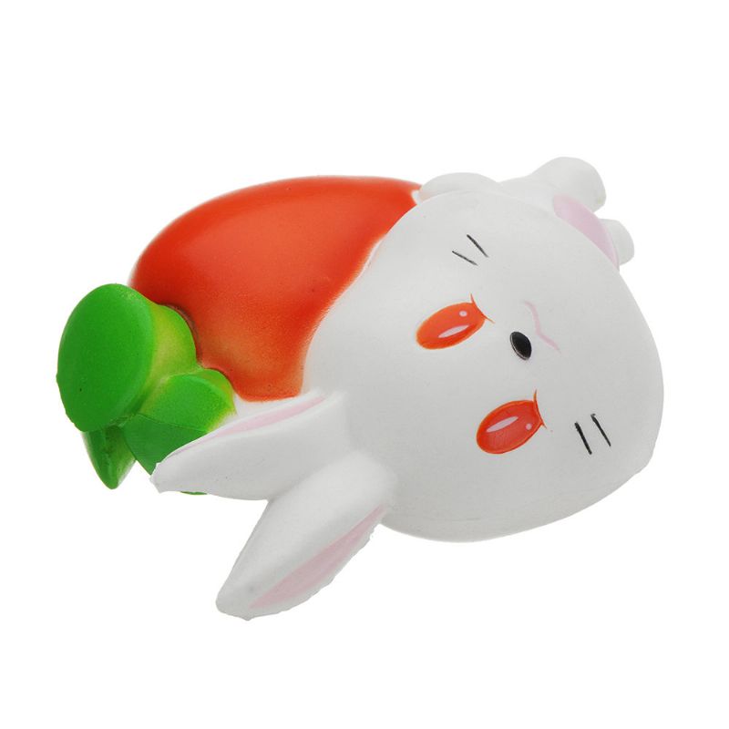 Kawaii Radish Rabbit Squishy Igračka Koja Se Sporo Diže S Pakiranjem Poklon Za Kolekciju