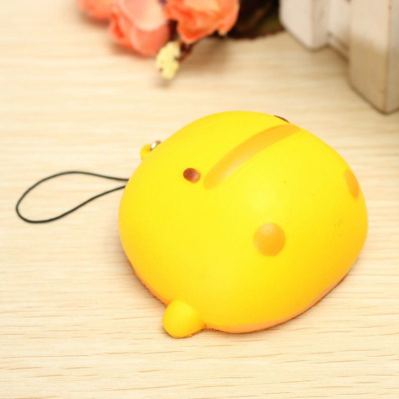 Kawaii Squishy Yellow Duck Mekana Slatka Torbica Za Remen Igračka Na Dar