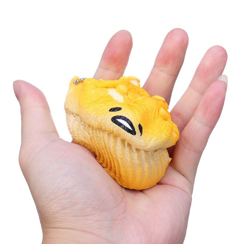 Lazy Egg Cupcake Squishy Igračka Koja Se Sporo Diže S Pakiranjem