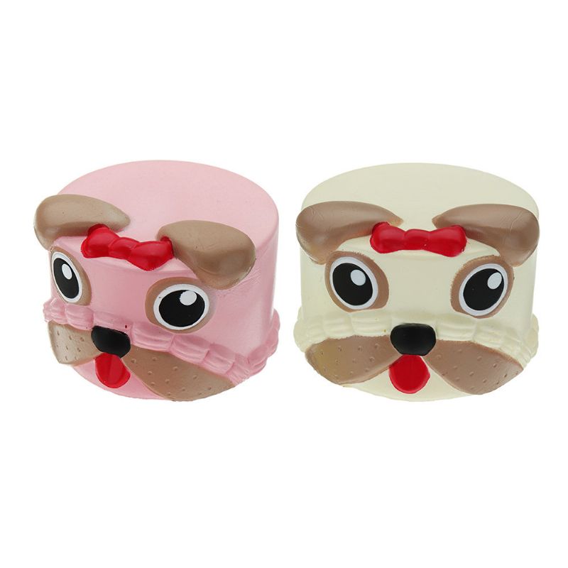 Mekana Igračka Dog Head Squishy Koja Se Sporo Diže S Pakiranjem Poklon Kolekciji