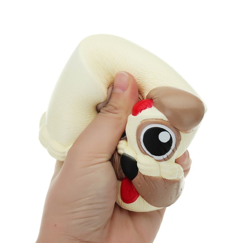 Mekana Igračka Dog Head Squishy Koja Se Sporo Diže S Pakiranjem Poklon Kolekciji