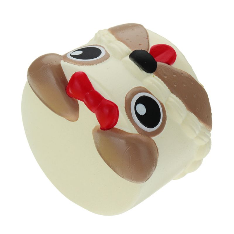 Mekana Igračka Dog Head Squishy Koja Se Sporo Diže S Pakiranjem Poklon Kolekciji