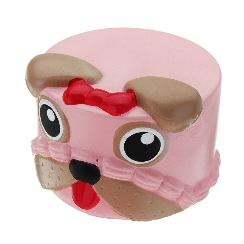 Mekana Igračka Dog Head Squishy Koja Se Sporo Diže S Pakiranjem Poklon Kolekciji