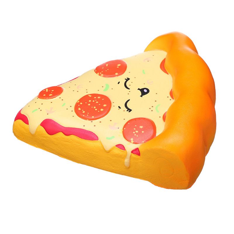 Mekana Igračka Smiley Face Pizza Squishy S Originalnim Pakiranjem