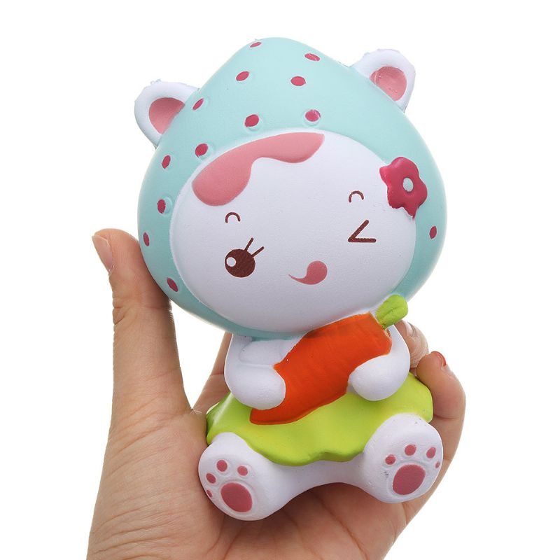 Mekana Igračka Strawberry Girl Squishy Slow Rising With Packaging Collection Gift