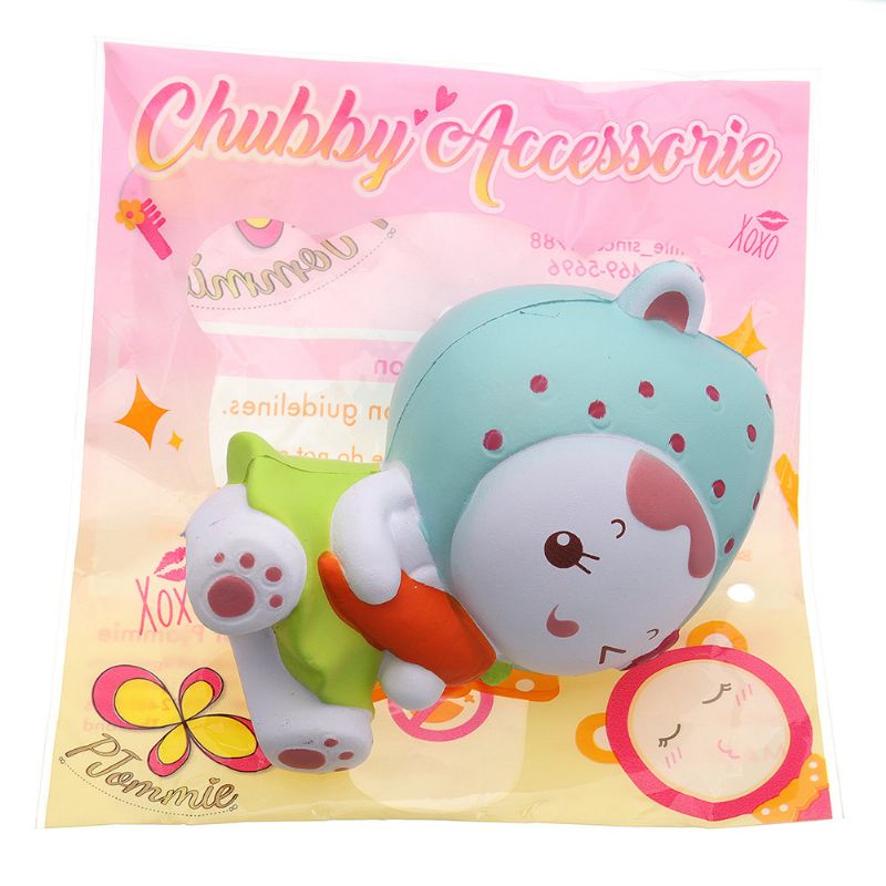 Mekana Igračka Strawberry Girl Squishy Slow Rising With Packaging Collection Gift