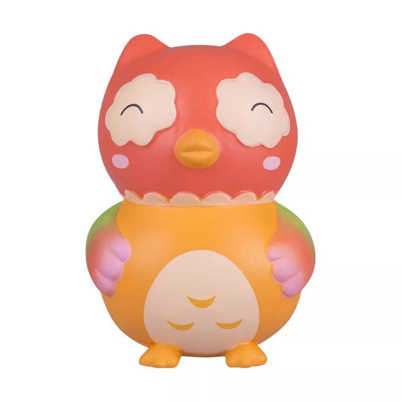 Owl Squishy Slow Rising Kolekcija Poklon S Pakiranjem