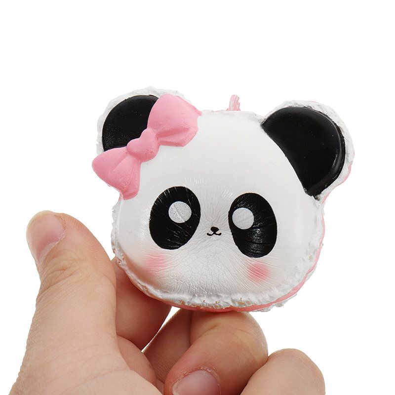 Panda Face Head Squishy Slow Rising With Packaging Collection Poklon Mekana Igračka