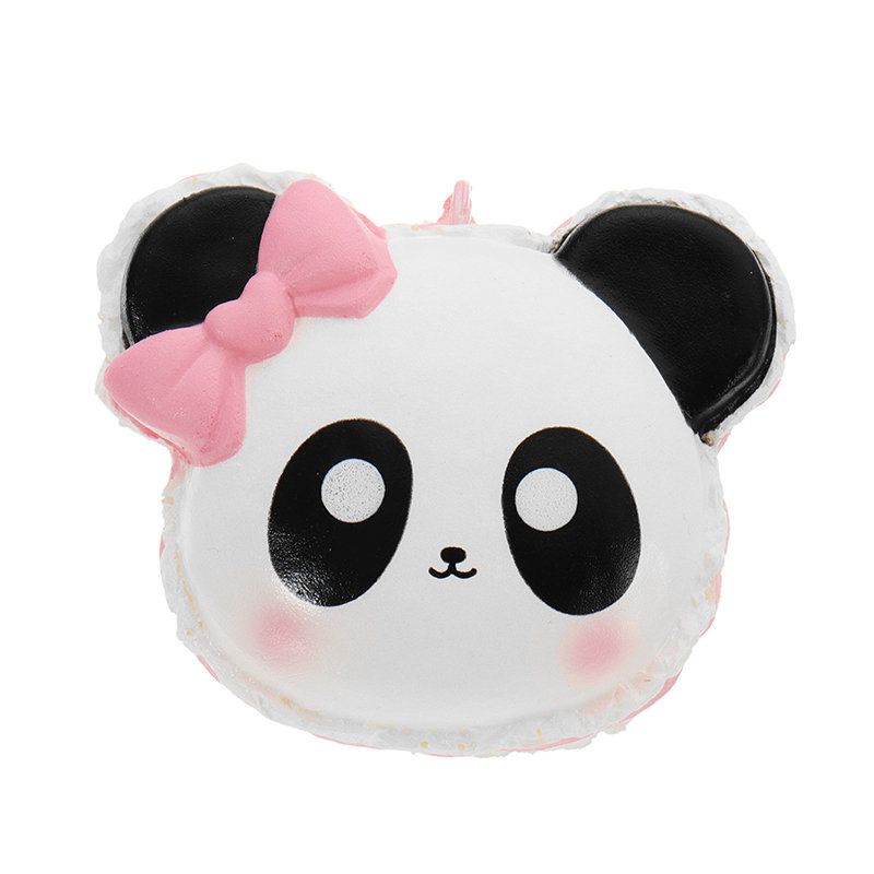 Panda Face Head Squishy Slow Rising With Packaging Collection Poklon Mekana Igračka