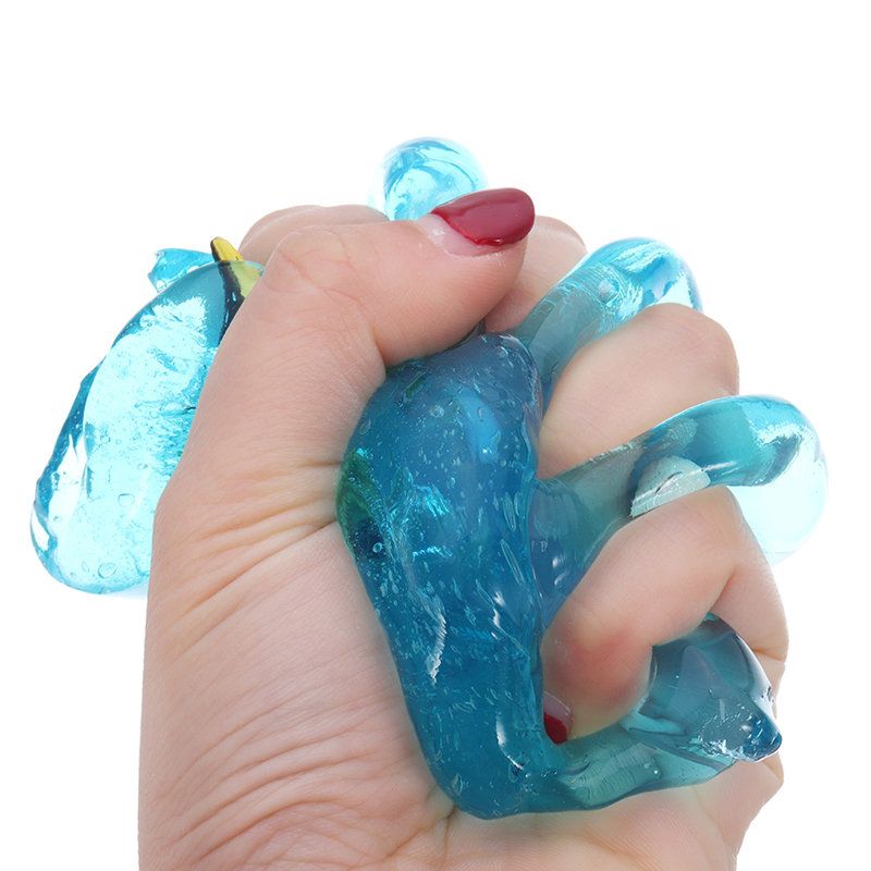 Sea Creatures Crystal Slime Diy Transparent Putty Antistress