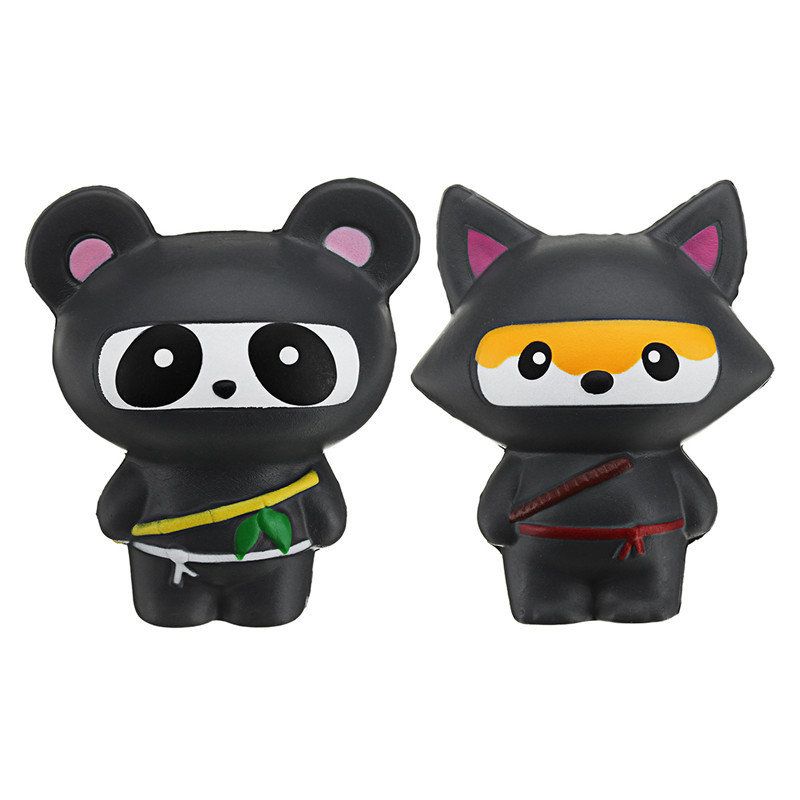 Slatka Jumbo Squishy Ninja Cat Fox Panda Mirisna Igračka Za Djecu Super Sporo Rastuća Poklon