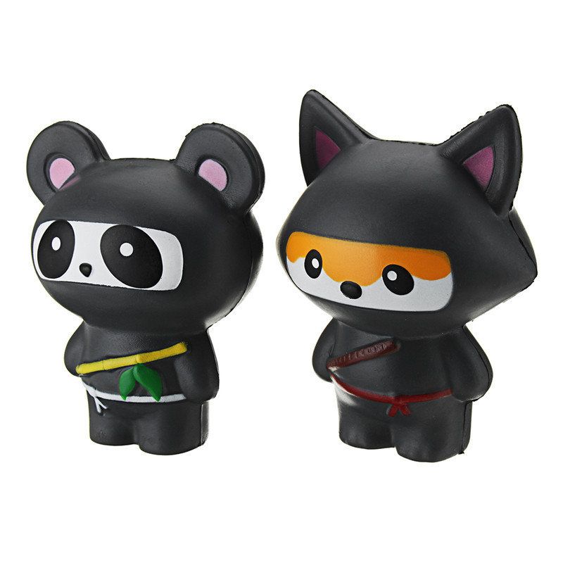 Slatka Jumbo Squishy Ninja Cat Fox Panda Mirisna Igračka Za Djecu Super Sporo Rastuća Poklon