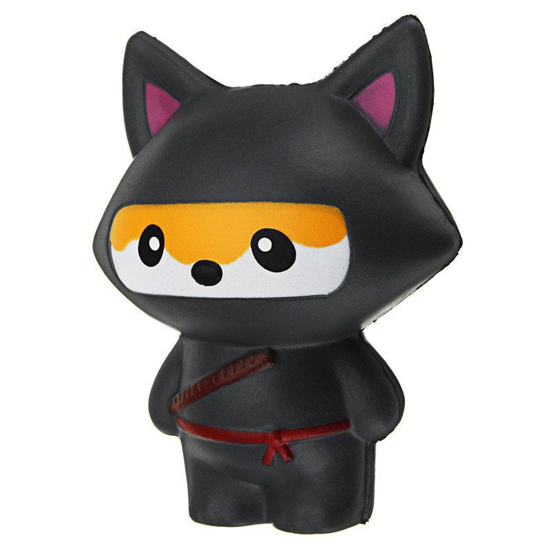 Slatka Jumbo Squishy Ninja Cat Fox Panda Mirisna Igračka Za Djecu Super Sporo Rastuća Poklon