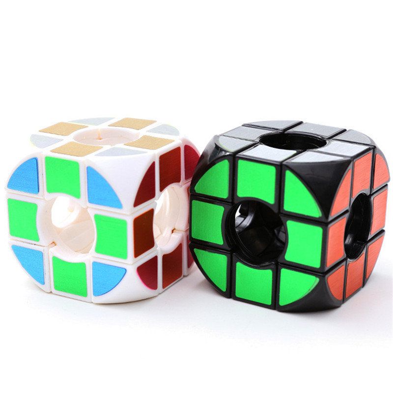 Square Arc Hollow Three - Order Cube Anxiety Stress Relief Fidget Toys Focus Adults Attention