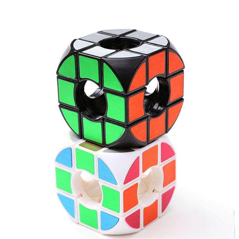 Square Arc Hollow Three - Order Cube Anxiety Stress Relief Fidget Toys Focus Adults Attention