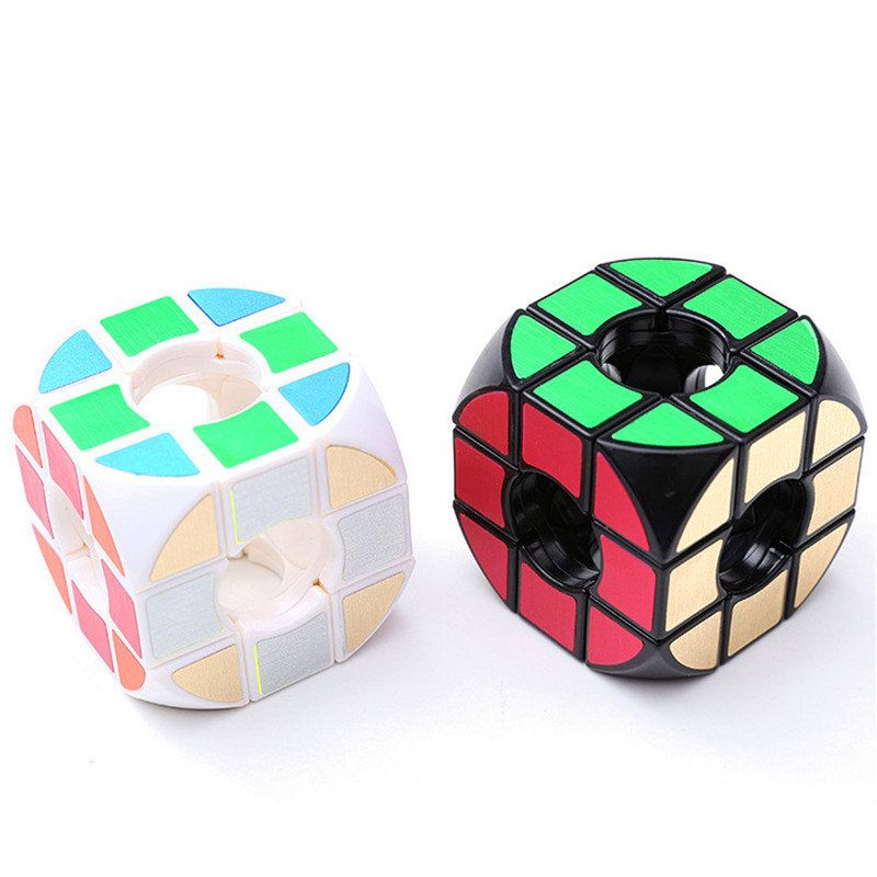Square Arc Hollow Three - Order Cube Anxiety Stress Relief Fidget Toys Focus Adults Attention