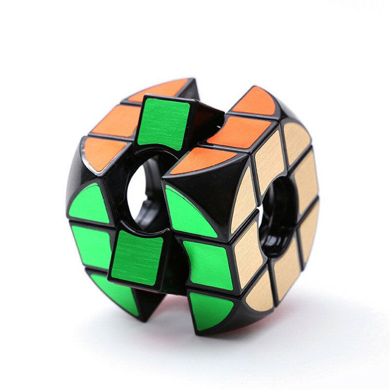 Square Arc Hollow Three - Order Cube Anxiety Stress Relief Fidget Toys Focus Adults Attention