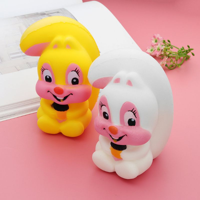 Squirrel Squishy Kawaii Animal Slow Rising Toy Cartoon Doll Poklon Zbirka