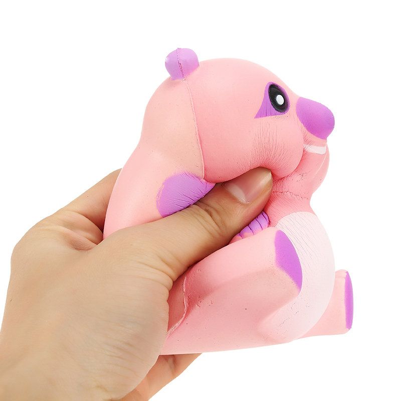 Squishy Bear 10 cm Slow Rising Animals Cartoon Collection Poklon Dekor Mekana Igračka Na Stiskanje